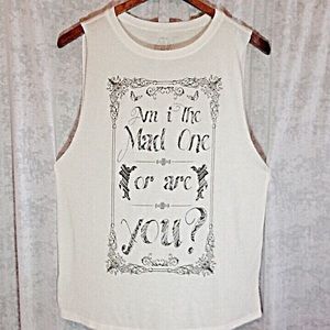 Who's Mad? Retired Disney Custom Graphic Tank Top